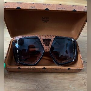 MCM Logo Oversized Sunglasses